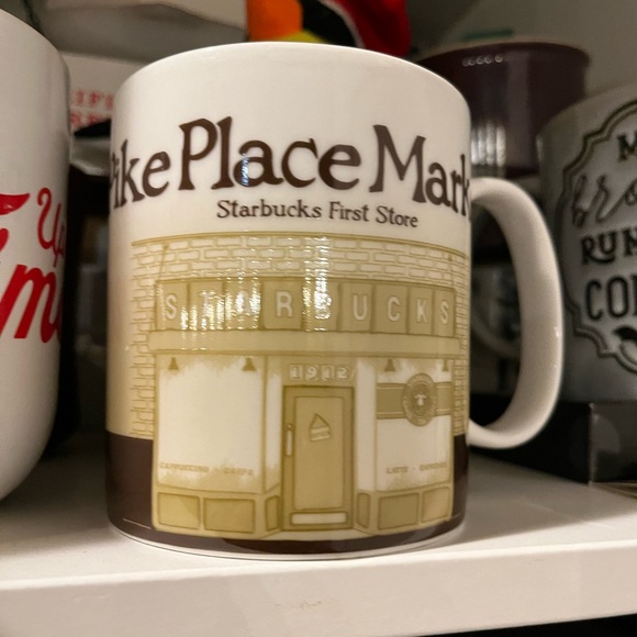 STARBUCKS PIKE PLACE Market Coffee Mug 2008  16oz - Picture 2 of 6